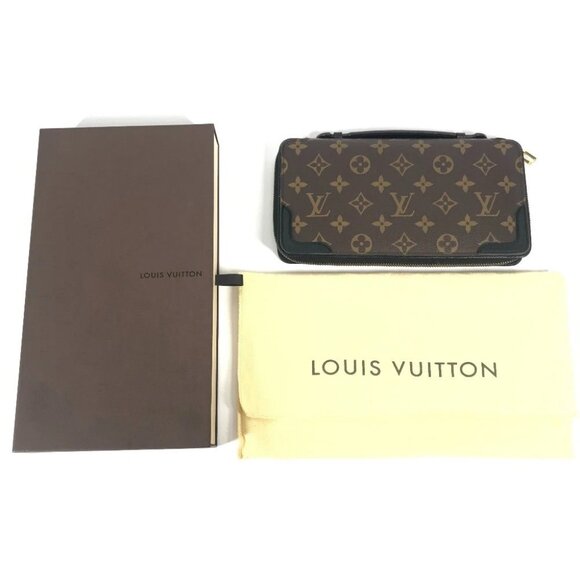 LOUIS VUITTON M60679 MonogramMacassar Daily Organizer Case Clutch Bag Wallet - Picture 10 of 16